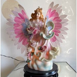 Large Angel Figurine Lamp